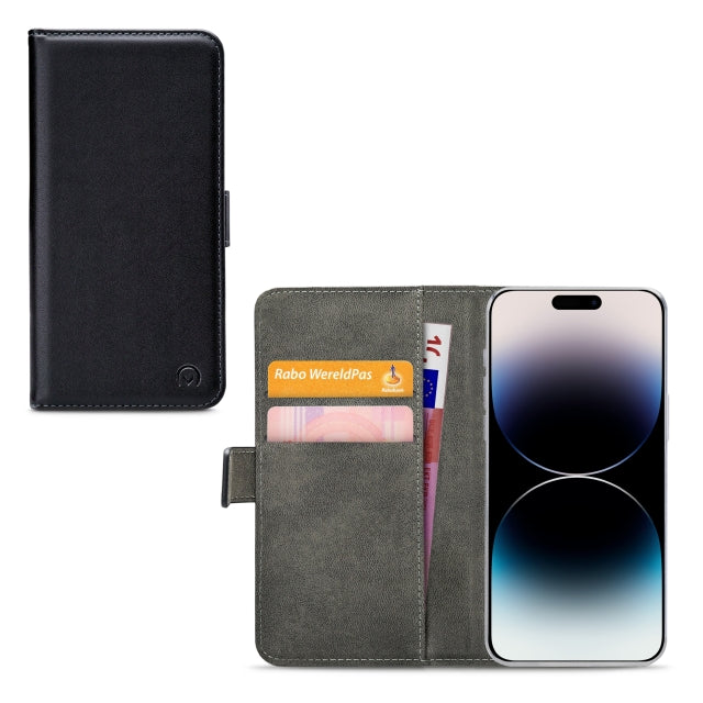 Mobilize Classic Gelly Wallet Book Case Apple Iphone 14 Pro Max Black
