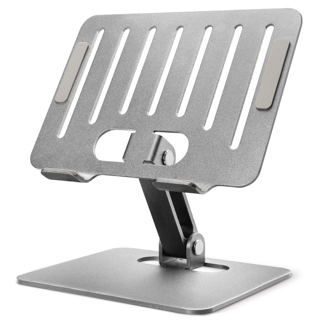 Mobilize Foldable Aluminium Tablet Stand Silver