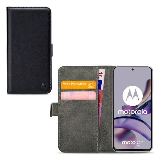 Mobilize Classic Gelly Wallet Book Case Motorola Moto G13 4G/G23 4G Black