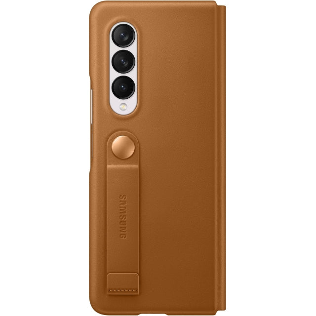 Samsung Ef-Ff926Laegww Samsung Leather Flip Cover Galaxy Z Fold3 Camel