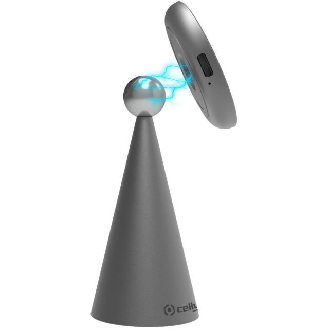 Celly Magstandcharge Magsafe Wireless Charger Holder Grey