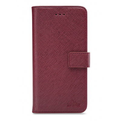 My Style Flex Wallet For Samsung Galaxy J6+ Bordeaux