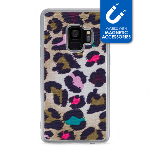 My Style Magneta Case For Samsung Galaxy S9 Colorful Leopard