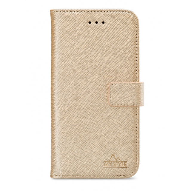 My Style Flex Wallet For Apple Iphone 12/12 Pro Gold