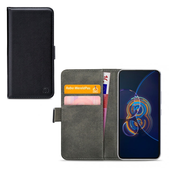 Mobilize Classic Gelly Wallet Book Case Asus Zenfone 8 Flip Black
