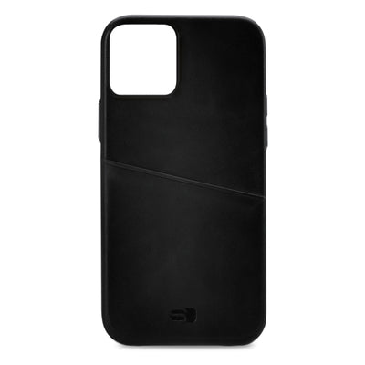 Senza Pure Leather Cover With Card Slot Apple Iphone 13 Deep Black