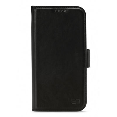 Senza Pure Leather Wallet Apple Iphone 13 Deep Black