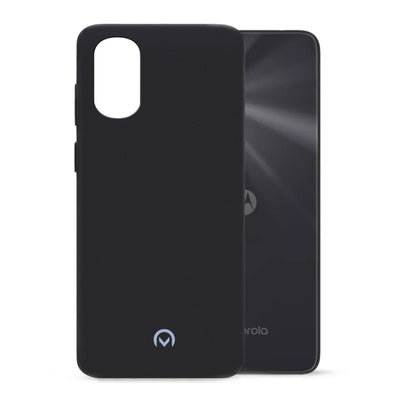 Mobilize Rubber Gelly Case Motorola Moto G22 Matt Black