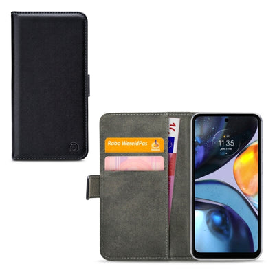 Mobilize Classic Gelly Wallet Book Case Motorola Moto G22 Black