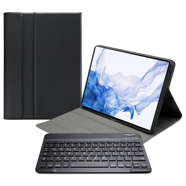 Mobilize Detachable Bluetooth Keyboard Case Samsung Galaxy Tab S7+/S8+ 12.4 Black Qwertz