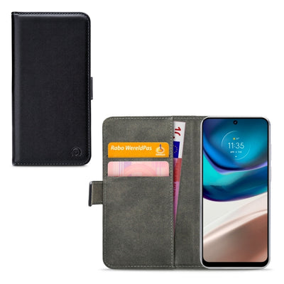 Mobilize Classic Gelly Wallet Book Case Motorola Moto G42 Black