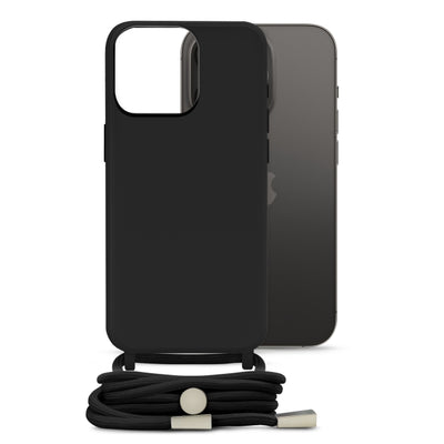 Mobilize Lanyard Gelly Case For Apple Iphone 14 Pro Black