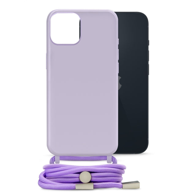 Mobilize Lanyard Gelly Case For Apple Iphone 14 Pastel Purple