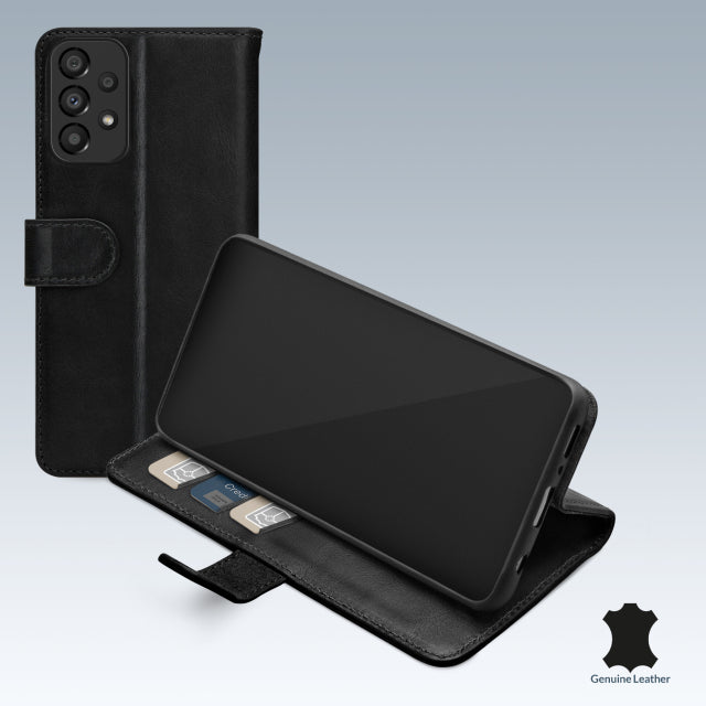 Mobilize Leather Wallet Samsung Galaxy A33 5G Black