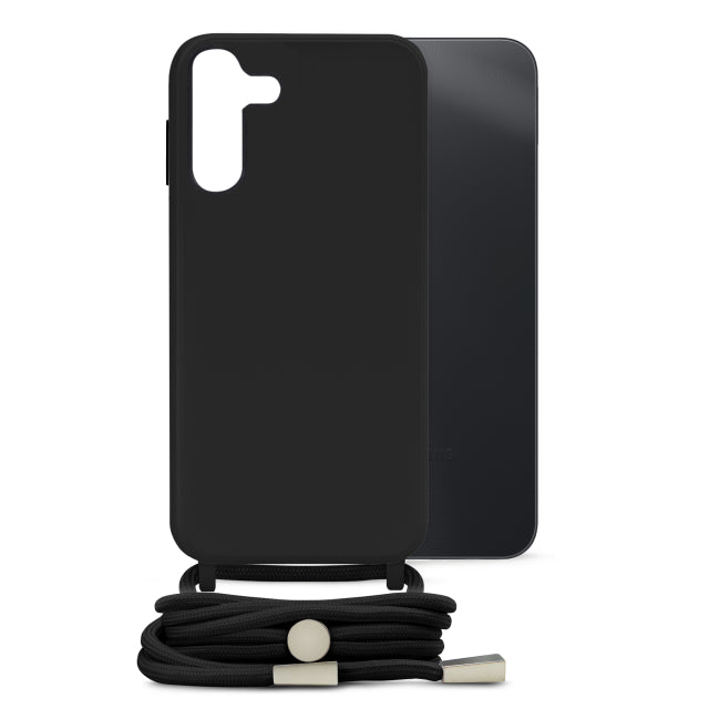 Mobilize Lanyard Gelly Case For Samsung Galaxy A14 5G Black