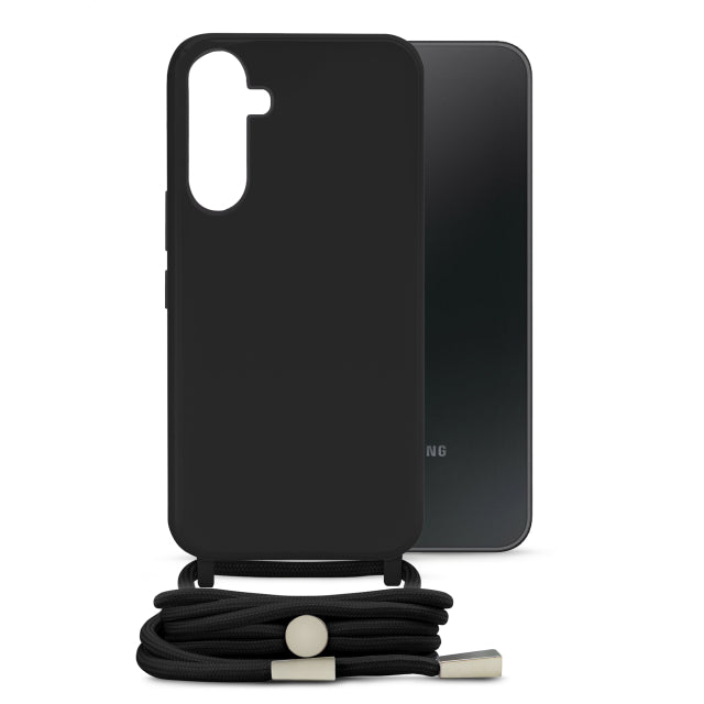 Mobilize Lanyard Gelly Case For Samsung Galaxy A34 5G Black