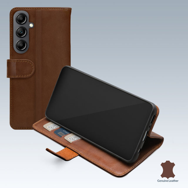 Mobilize Leather Wallet Samsung Galaxy A14 4G/5G Brown