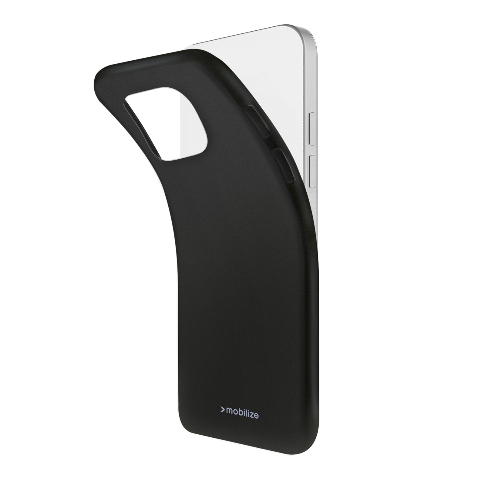 Mobilize Rubber Gelly Case Oneplus 12R Matt Black