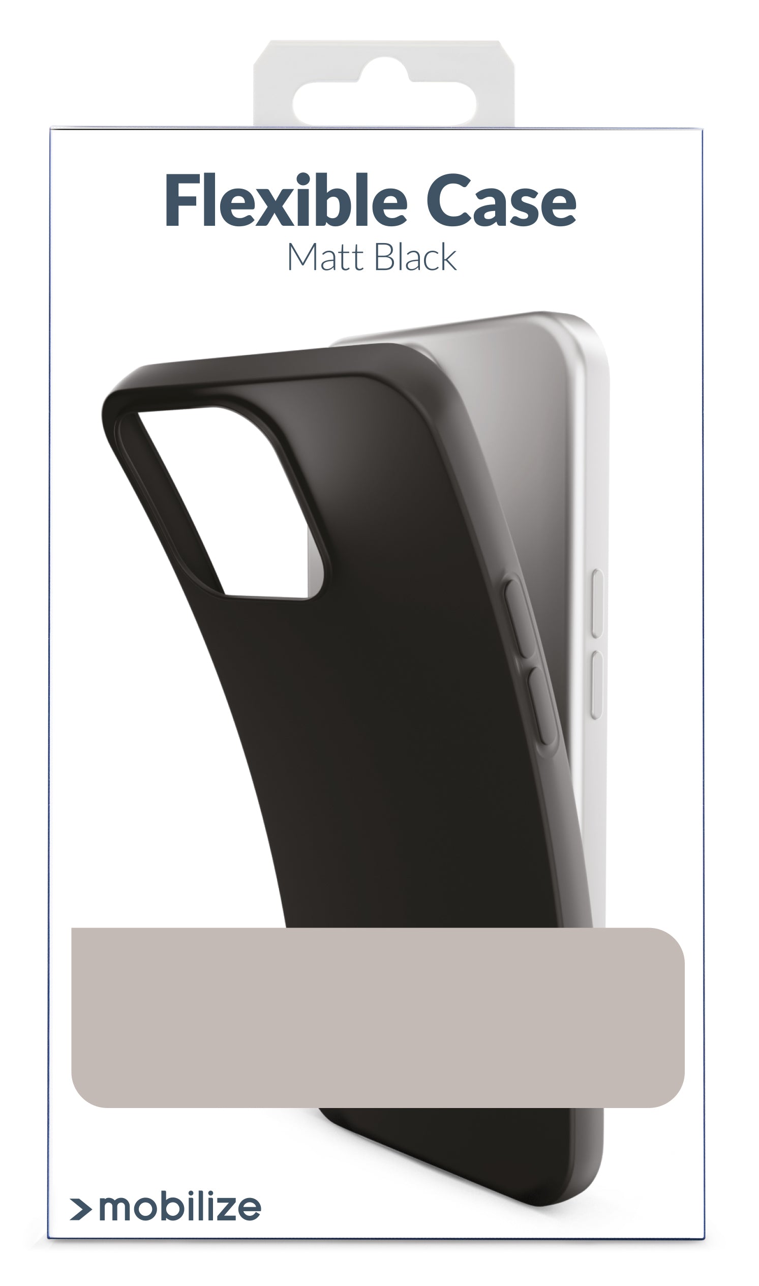Mobilize Rubber Gelly Case Oneplus 12R Matt Black