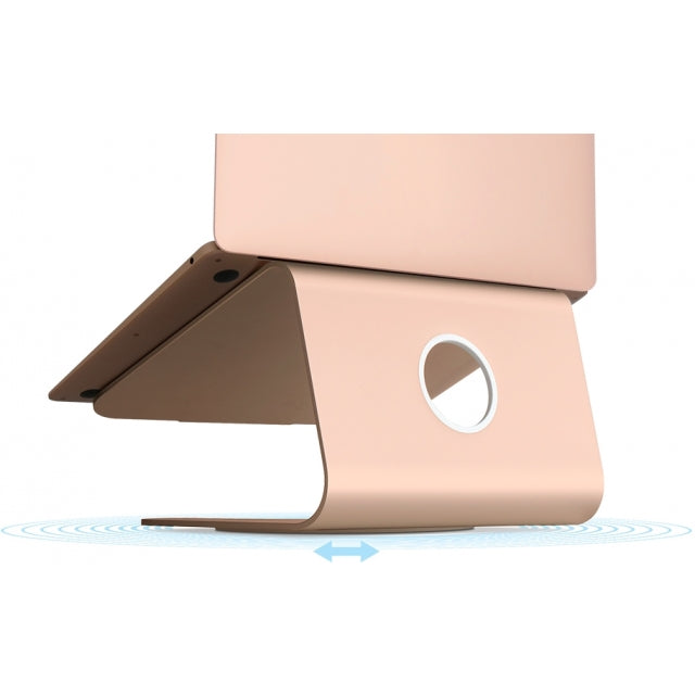 Rain Design Mstand 360 Laptop Stand + Swivel Base Rose Gold