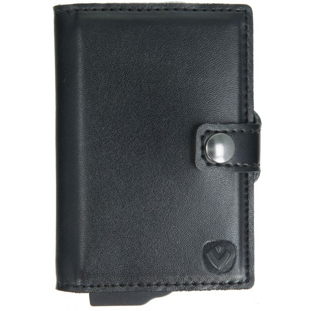 Valenta Wallet Card Case Plus Black/Silver