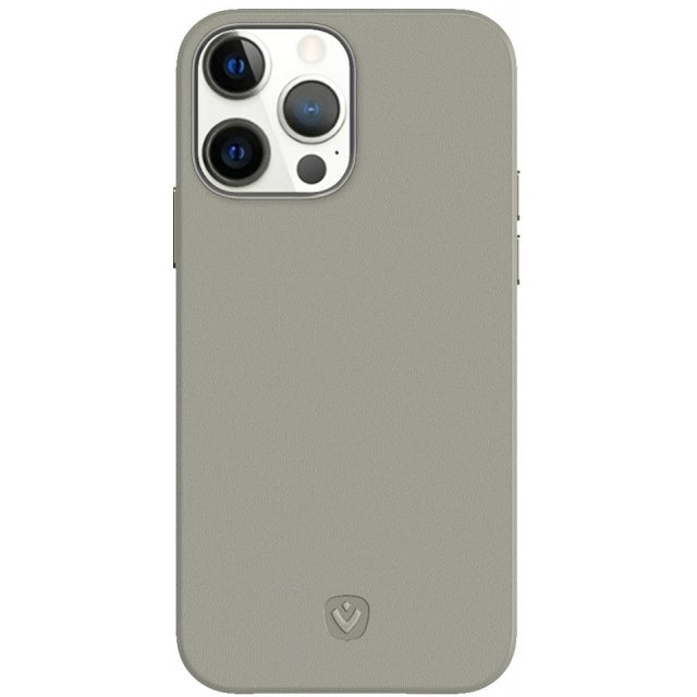Valenta Leather Back Cover Snap Luxe Apple Iphone 13 Pro Grey