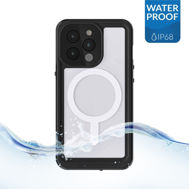 Ghostek Nautical Slim Waterproof Magsafe Case Apple Iphone 13 Pro Clear