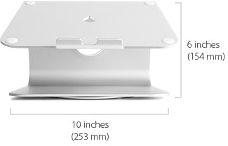 Rain Design Mstand 360 Laptop Stand + Swivel Base Black