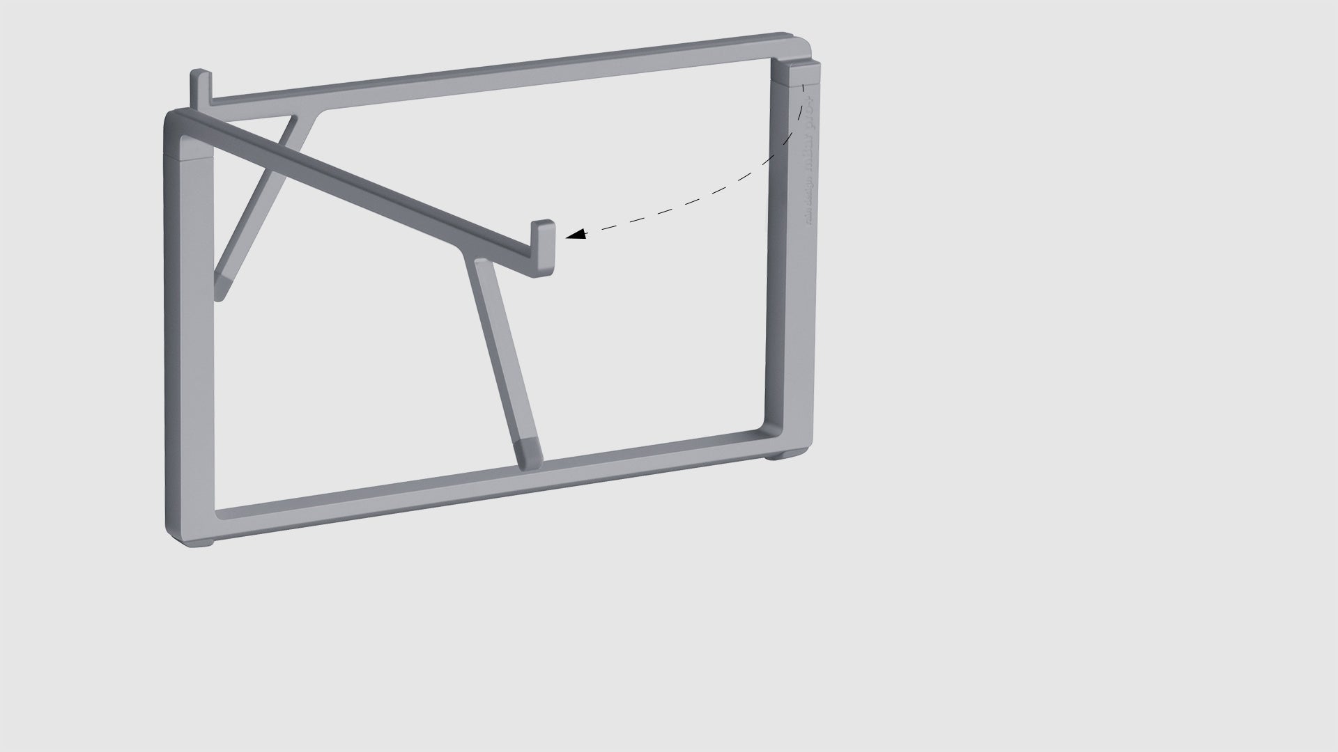 Rain Design Mbar Pro+ Foldable Laptop Stand Silver