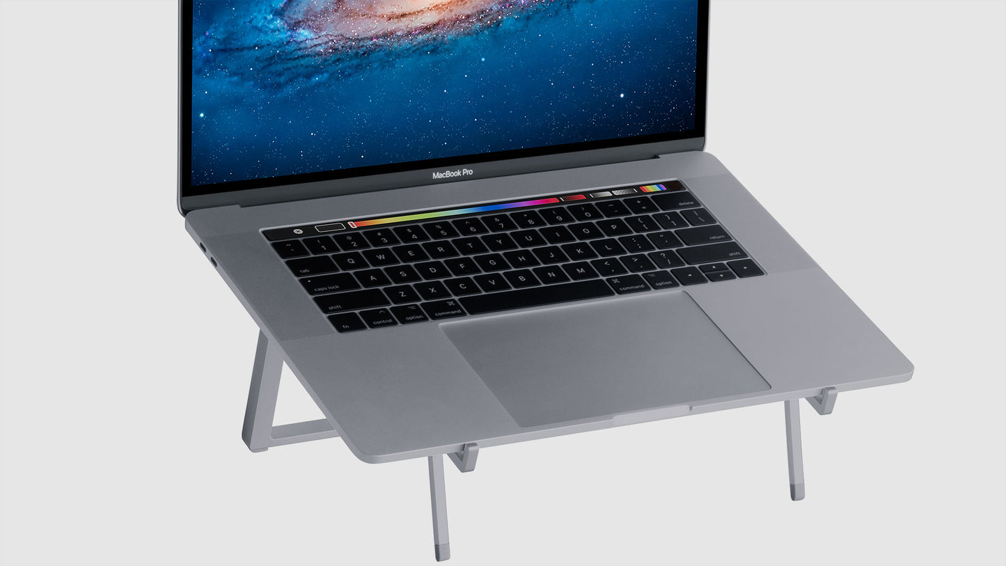 Rain Design Mbar Pro+ Foldable Laptop Stand Silver
