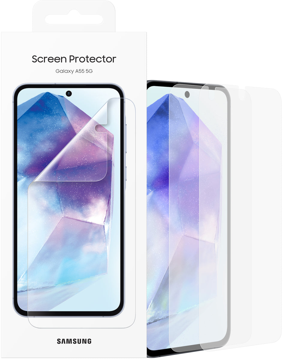 Samsung Ef-Ua556Ctegww Samsung Screen Protector Folie (2 Stuks) Galaxy A55 5G