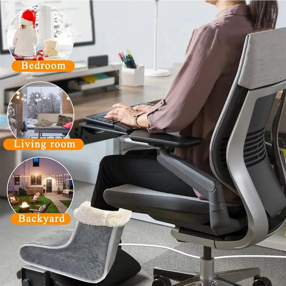 Foot heater - 5 modes - incl. remote control