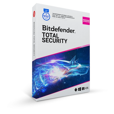 Afbeelding Bitdefender Total Security 2023 | 3 Apparaten - 2 jaar | Windows - Mac - Android - iOS