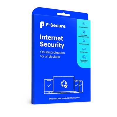 Afbeelding F-Secure Internet Security | 5 Apparaten | 1 Jaar | Windows - Mac - iOS - Android